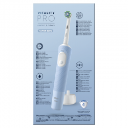 ORAL-B Vitality Pro Wiederaufladbare Zahnbürste Blau