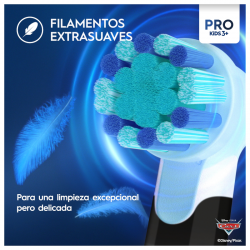 ORAL-B Brosse à Dents Rechargeable Vitality Pro Kids Box Cars + Etui
