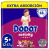 DODOT Pañales Activity Extra Jumbo Pack Talla 5+ 48 unidades 【COMPRA ONLINE】