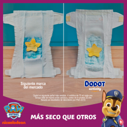 DODOT Activity Diapers Extra Jumbo Pack Size 5+ 48 units 【ONLINE