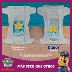 Pannolini attività DODOT Confezione extra Jumbo da 5+ 48 unità
