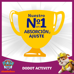 Pannolini attività DODOT Confezione extra Jumbo da 5+ 48 unità