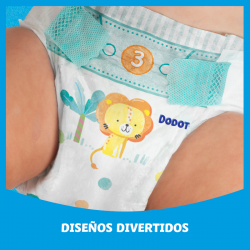 DODOT Dry Baby Extra Jumbo Pack Size 4 (62 units)