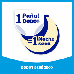 DODOT Bebé Seco Extra Jumbo Pack Talla 4 (62 uds) 【OFERTA ONLINE】