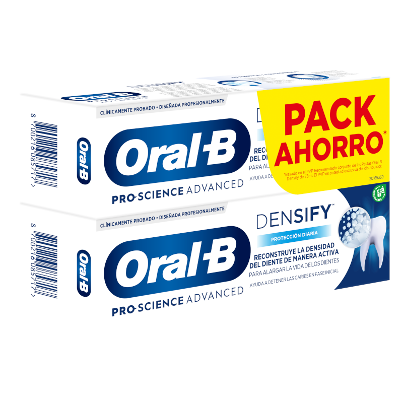 ORAL-B Densify Paste Protezione Quotidiana 2x75 ml ORAL-B Densify Paste Protezione Quotidiana 2x75 ml