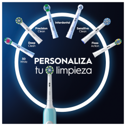 ORAL-B Pack Brosse à Dents Électrique Duplo PRO 1 noir + bleu