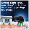 ORAL-B Pack Brosse à Dents Électrique Duplo PRO 1 noir + bleu