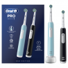 ORAL-B Cepillo Eléctrico Pack Duplo PRO 1 negro + azul