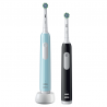 ORAL-B Pack Brosse à Dents Électrique Duplo PRO 1 noir + bleu