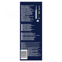 ORAL-B Pack Brosse à Dents Électrique Duplo PRO 1 noir + bleu