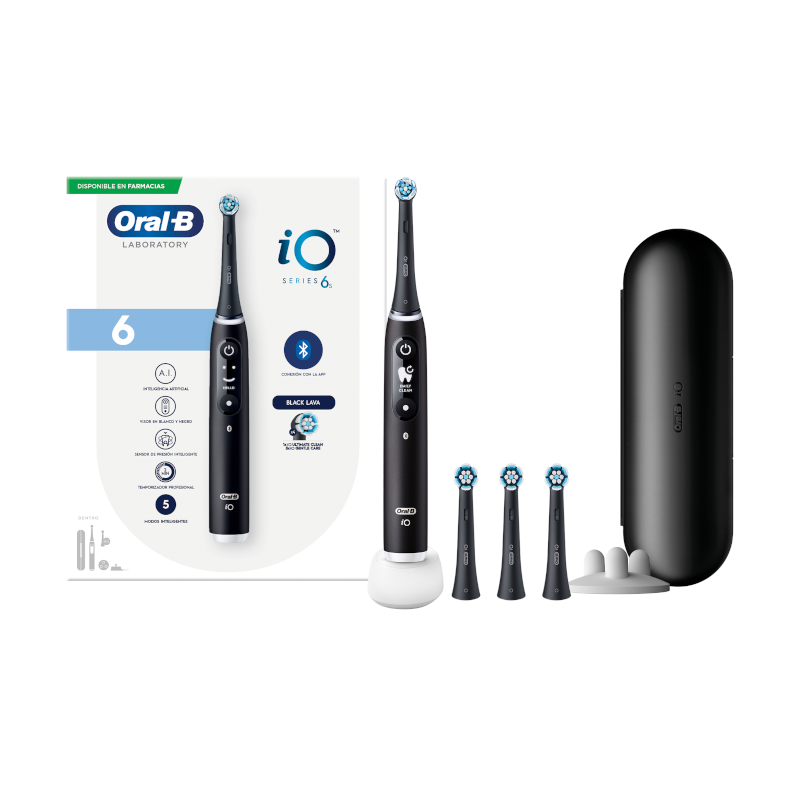Cepillo de dientes eléctrico Oral-B iO 6 Negro - Comprar en Fnac