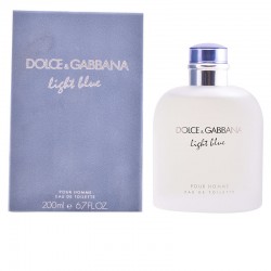Dolce & Gabbana Light Blue Pour Homme Eau De Toilette Vaporizador 200 ml