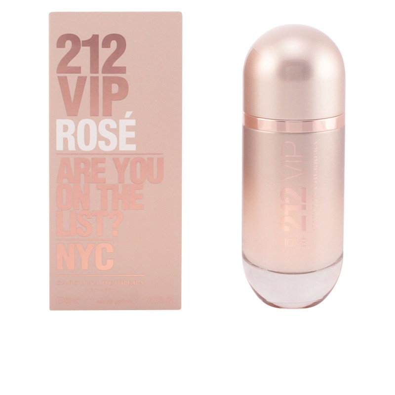 ▷ Carolina Herrera Perfume 212 Vip Rose para Mujer, 80 Ml