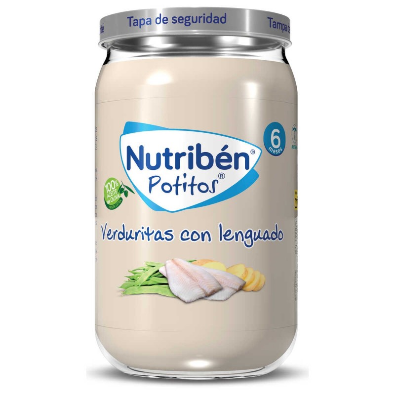 NUTRIBÉN Potito Vegetables with Sole 235g