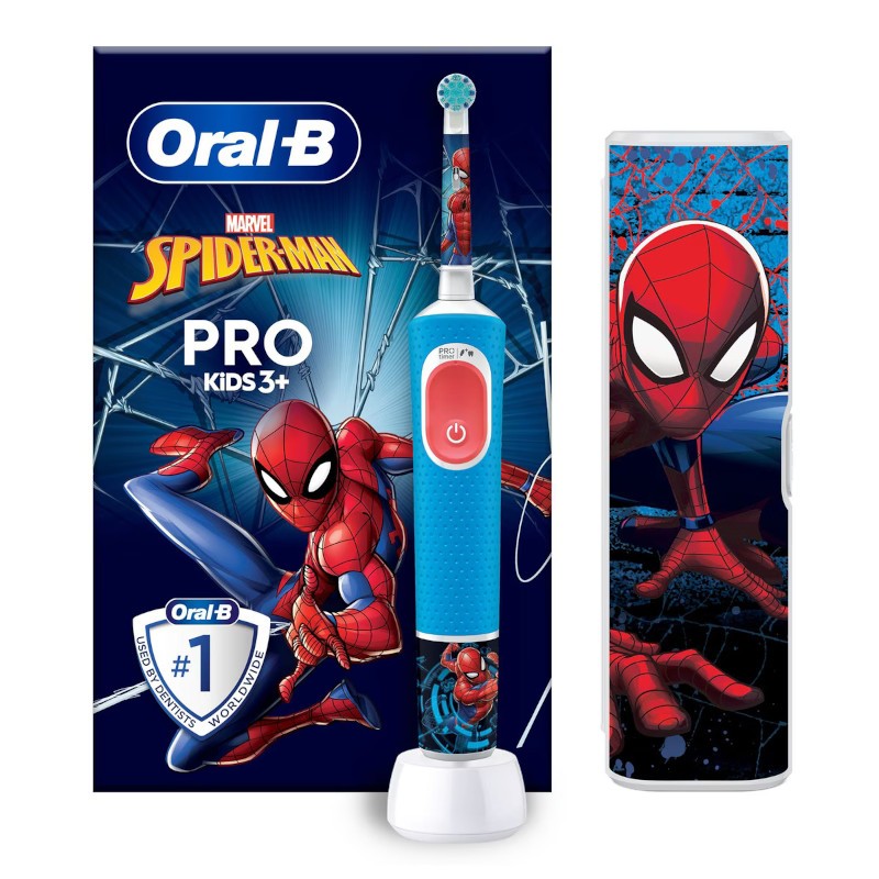 Oral-B Wiederaufladbare Zahnbürste Vitality Kids Box Spiderman Oral-B Wiederaufladbare Zahnbürste Vitality Kids Box Spiderman