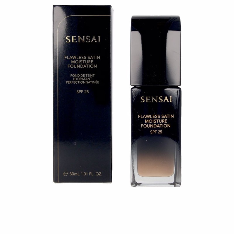 Sensai Flawless Satin Foundation Spf20 204-Miele Beig