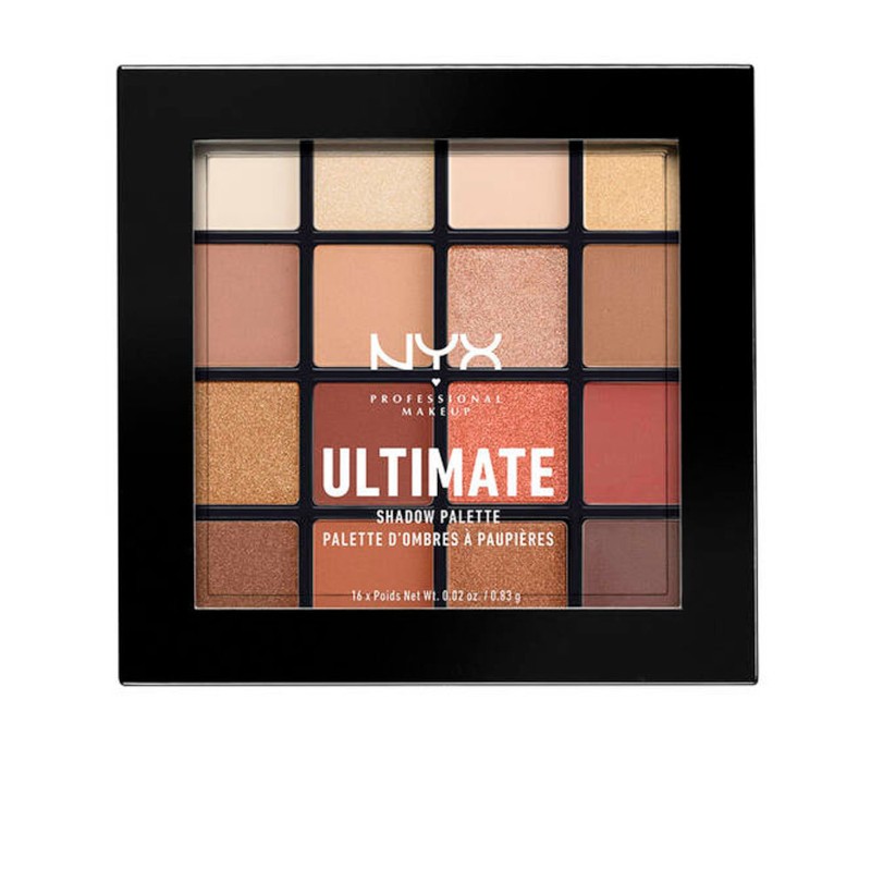 Nyx Professional Make Up Ultimate Shadow Palette Quente Neutros 16X0,83