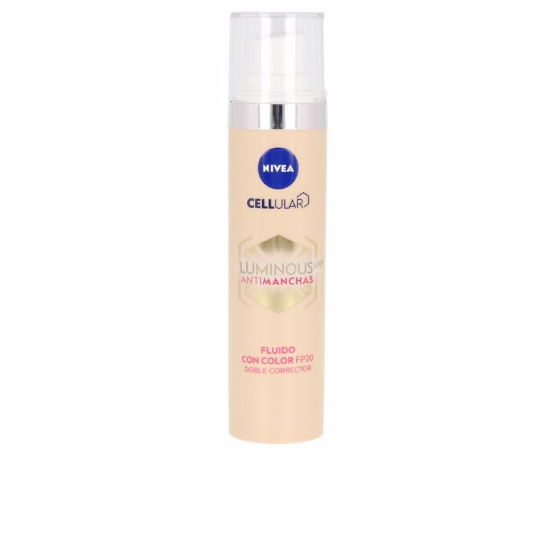 Nivea Fluide Anti-Taches Lumineux 630º Avec Couleur Spf20 40 ml