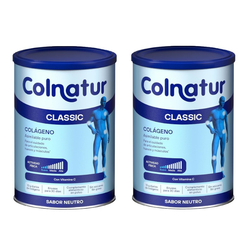 COLNATUR Collagene solubile neutro classico DUPLO 2x306g COLNATUR Collagene solubile neutro classico DUPLO 2x306g