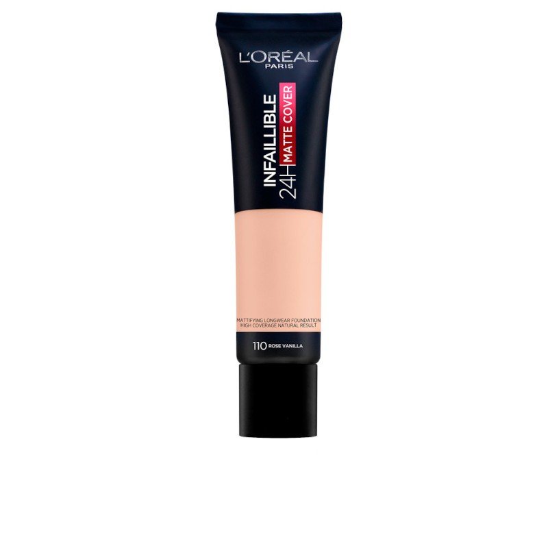 L'Oréal Paris Infaillible 32H Matte Cover Foundation 110-Rose Vanilla 30 ml