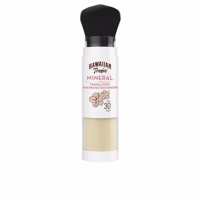 Hawaiian Tropic Mineral Brush Pinceau De Maquillage Avec Couleur Spf30 1 U