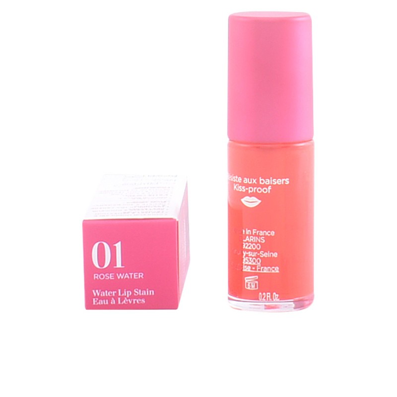 Clarins Water Lip Satin Eau À Lèvres 01-Eau de Rose