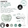 SUAVINEX SX Pro Pacifier Physiological Silicone Teat 18+ Months 2 Units (Green Leaf)