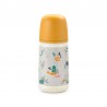 SUAVINEX Babyflasche 270 ml SX Pro Physiologischer Sauger Mittlerer Durchfluss (M) - Gelb