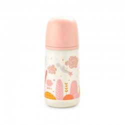 SUAVINEX Baby Bottle 270ml SX Pro Physiological Teat Medium Flow (M) - Pink Forest