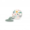SUAVINEX Decorated Pin Brooch (Forest Green)