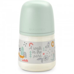 SUAVINEX Classic Babyflasche 150ml T1M (Walk Green)