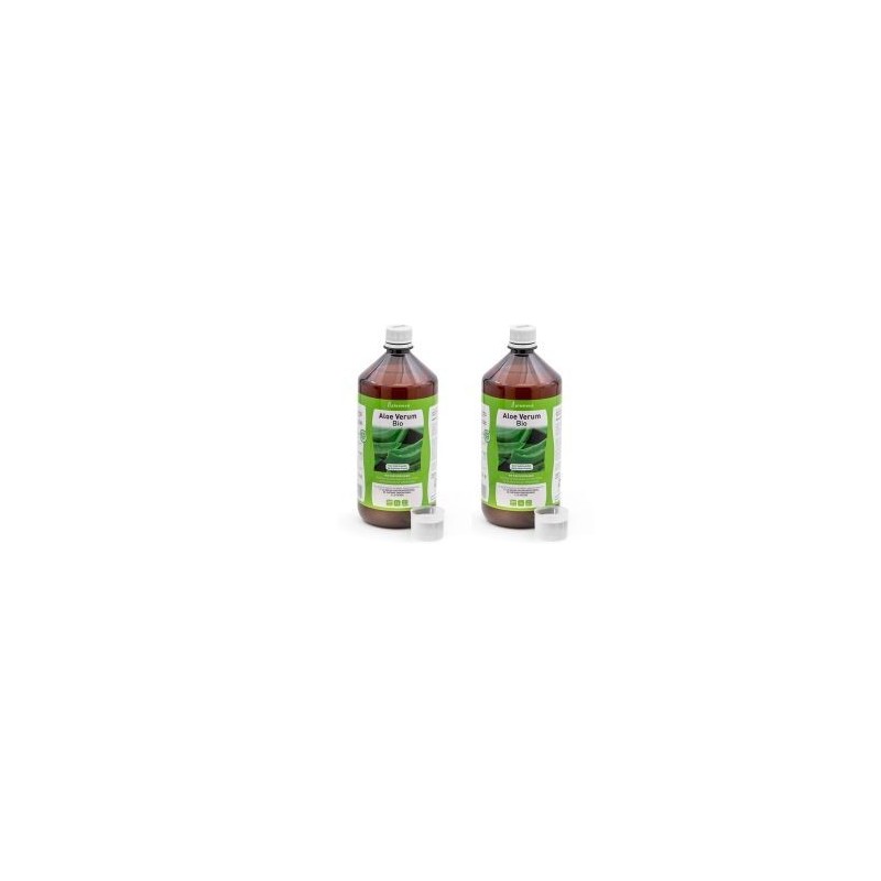 Pack 2 Einheiten Plameca Aloe Verum Bio 1 L