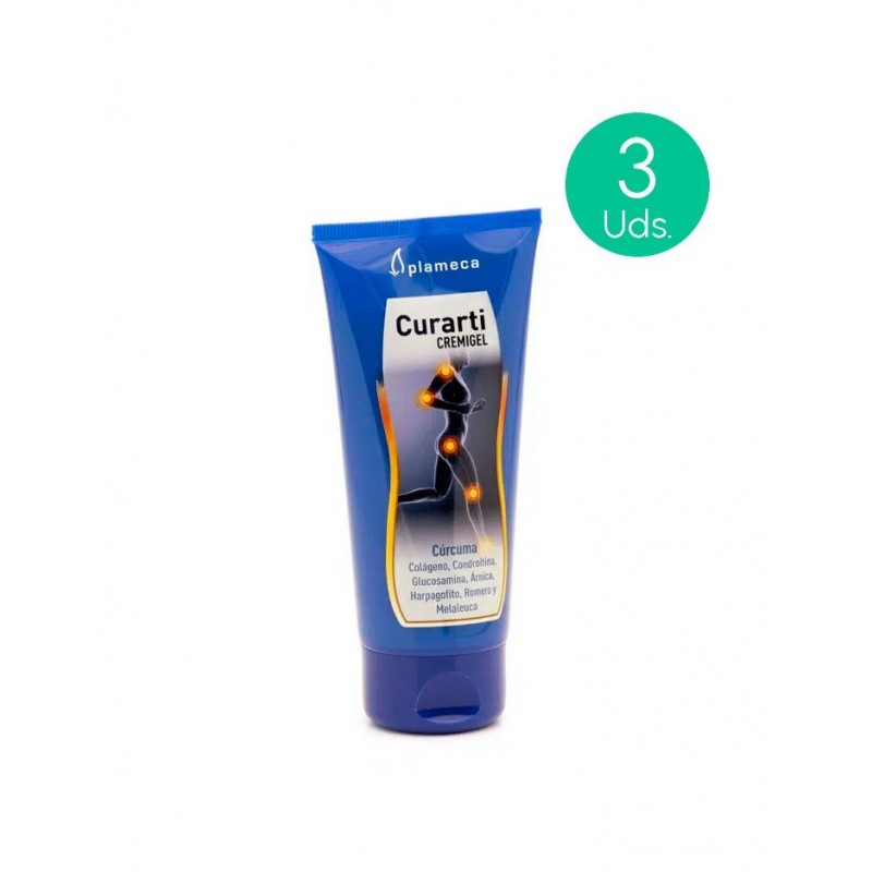 Packung 3 Plameca Curarti Cremigel 100 ml