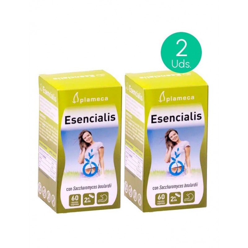 Pack 2 Plameca Esencialis 60 Gemüsekapseln Pack 2 Plameca Esencialis 60 Gemüsekapseln