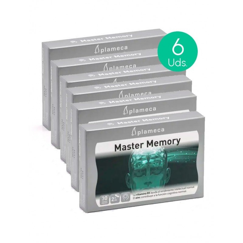 Pack 6 Plameca Master Memory 30 capsules Pack 6 Plameca Master Memory 30 capsules