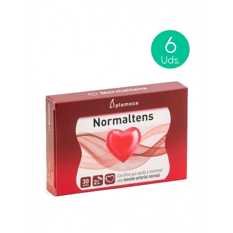 Pack 6 Plameca Normaltens 30 Gemüsekapseln