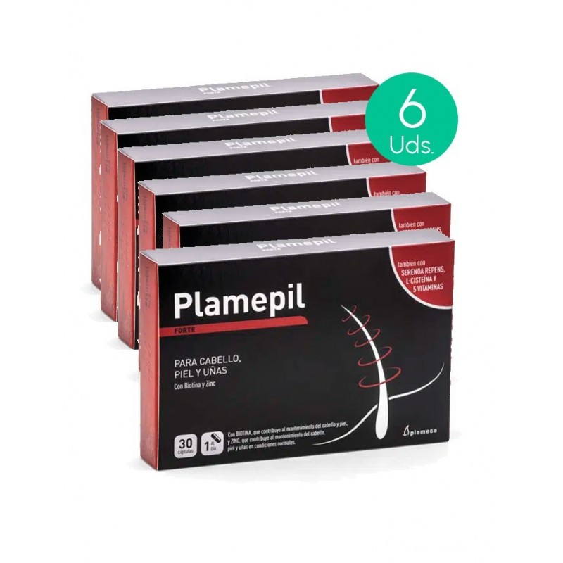 Pack 6 Plameca Plamepil Forte 30 Kapseln Pack 6 Plameca Plamepil Forte 30 Kapseln