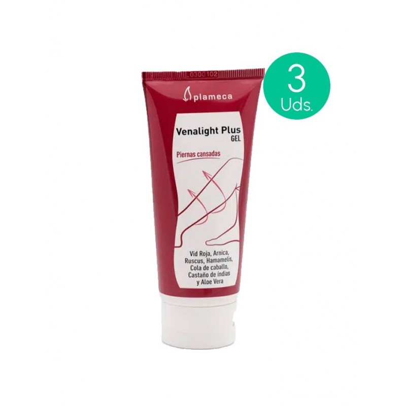 Packung 3 Plameca Venalight Plus Gel 100 ml