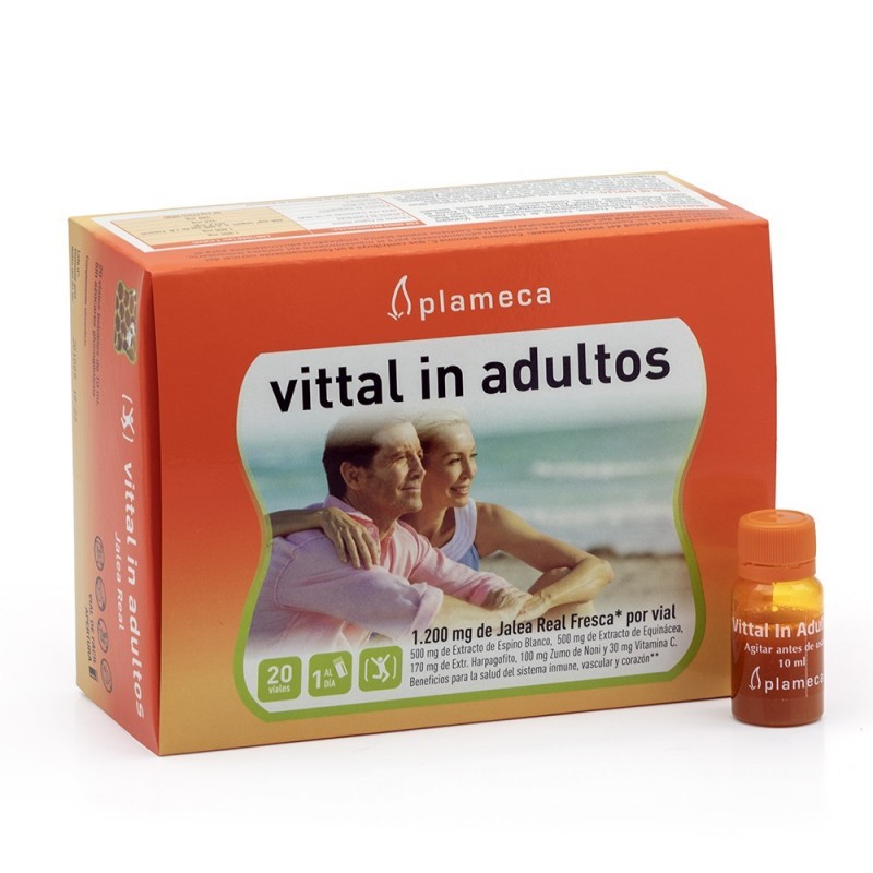 Plameca Vittal für Erwachsene 20 Fläschchen mit 10 ml