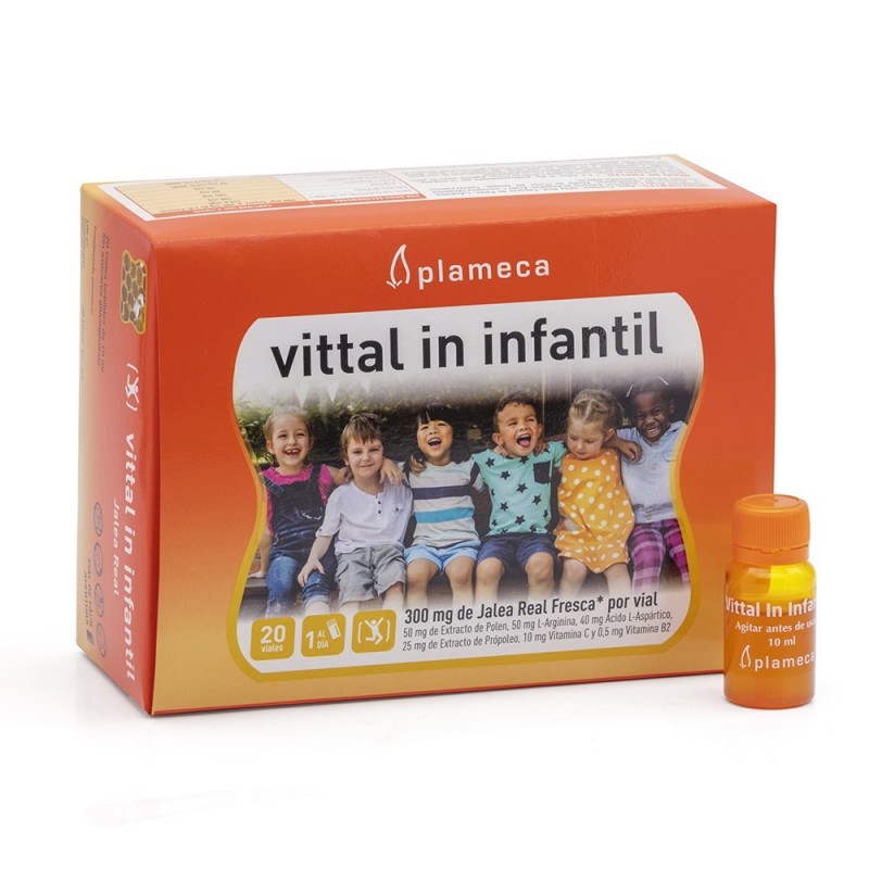 Plameca Vittal In Children 20 vials of 10 ml Plameca Vittal In Children 20 vials of 10 ml
