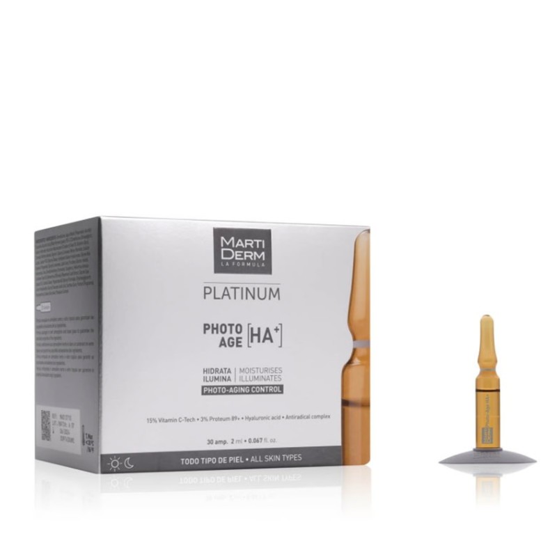 MARTIDERM Platinum Photo Age HA+ Ampullen x30 Ampullen
