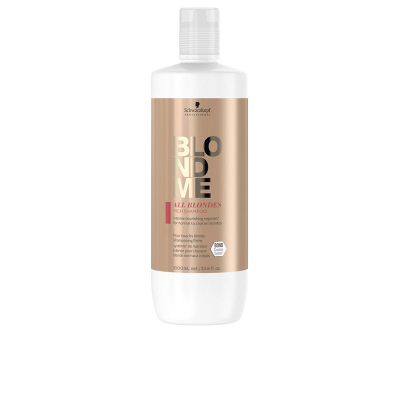 Schwarzkopf Blondme Toutes Blondes Shampooing Riche 1000 ml