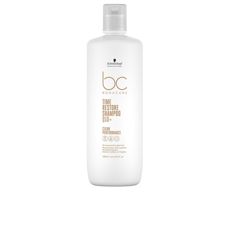 Schwarzkopf Bc Time Restore Q10+ Shampooing 1000 ml