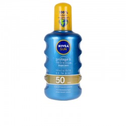 Nivea Sun Protège & Rafraîchit Spray Solaire Sec Spf50 200 ml