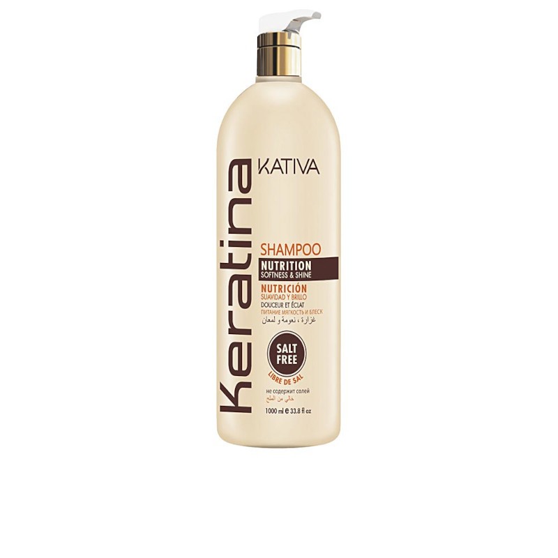 Kativa Shampooing à la Kératine 1000 ml