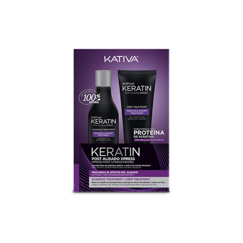 Kativa Keratin Express Post Lissage Lot 2 Pz