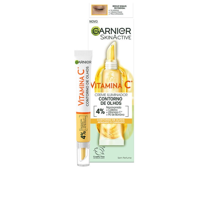 Garnier Skinactive Crème Contour des Yeux Illuminatrice Vitamine C 15 ml