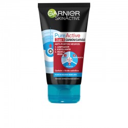 Garnier Pure Active Gel Intensif 3 En 1 Charbon Points Noirs 150 ml
