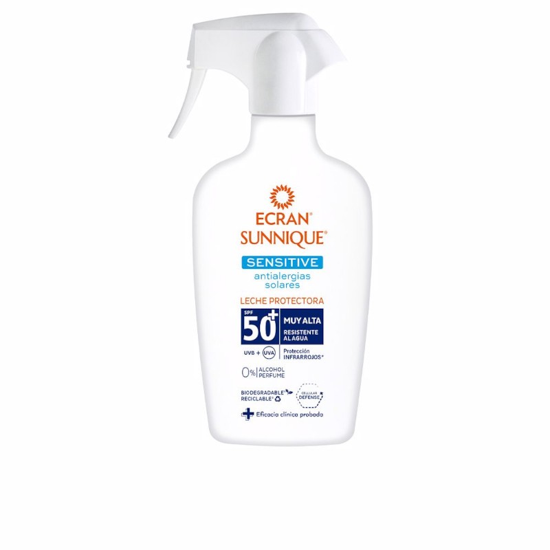 Ecran Sunnique Lait Sensible Spf50+ Spray 300 ml