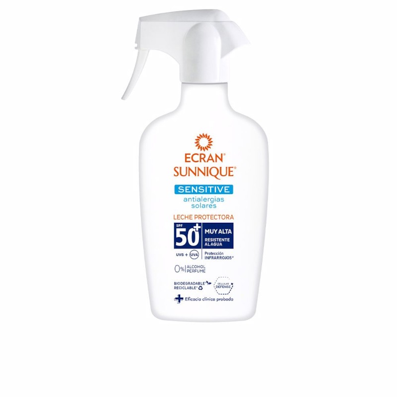 Ecran Sunnique Sensitive Milk Spf50+ Spray 300 ml
